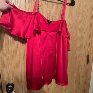 Torrid Red Women's Off-Shoulder Top